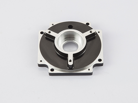 CNC全程加工電機端蓋 80mm外徑鋁電機端蓋加工